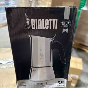 Bialetti Venus Stainless Steel Stovetop Moka Pot - Silver